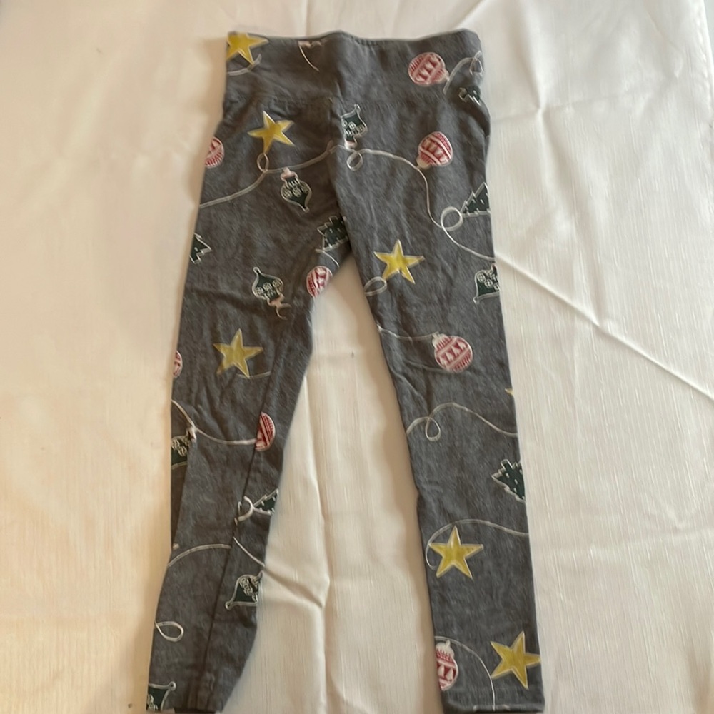 Girls Justice Christmas Leggings Size 6